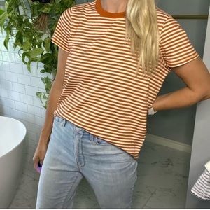 MADEWELL stripe t shirt